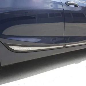 튜닝 올뉴크루즈 메탈 사이드 가니쉬