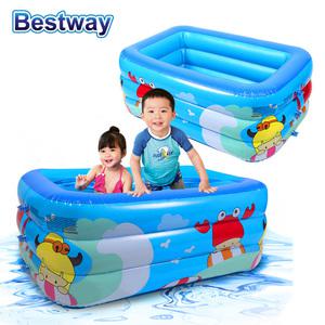 [베스트웨이] BW 15561 3단 아쿠아 엠보싱 에어풀장/물놀이풀장