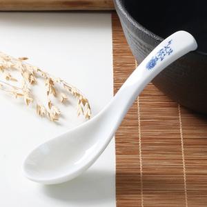 중청 멜라민그릇 우동스푼 일식 중식 국물 우동 수저 스푼