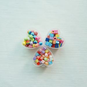 [20g]롤리팝 구슬 3종/비즈 공예 팔찌 키링 휴대폰 핸드폰스트랩 만들기 diy 재료