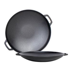 꾸버스 그리들 38cm  가방 포함 / 전골팬 주물 무쇠 캠핑 고기 불판 바베큐그릴 인덕션