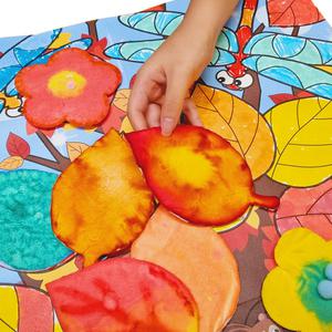 아티바바 모둠활동 칼라링 가을나무도안