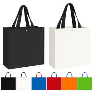 (인쇄가능)중형 무지 타포린백 타포린가방 쇼핑백(가로)35cm x (세로)30cm x (폭)15cm