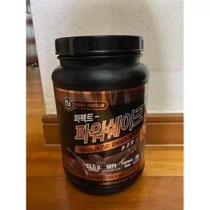 칼로바이 퍼펙트 파워쉐이크 아이솔레이트 분리 유청 단백질 WPI 보충제 프로틴 쉐이크 초코맛 1kg