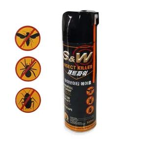 말벌퇴치 스프레이 제트파워 에어졸 500ml (1개) / 바퀴벌레 좀벌레 개미 살충제