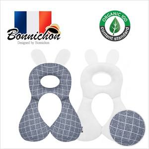 [보니숑]프랑스 보니숑 오가닉 짱구베개+목배게/소니아플라워/신생아용품/