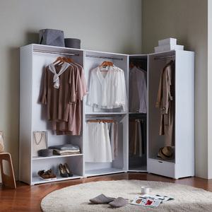 [동서가구]화이트 드레스룸 묶음딜 / 행거 시스템행거 옷장 장농 시스템장 드레스룸수납장 원룸옷장 옷방 코너옷장