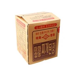미화합동찌개된장 14kg 재래식된장 찌개된장 대용량