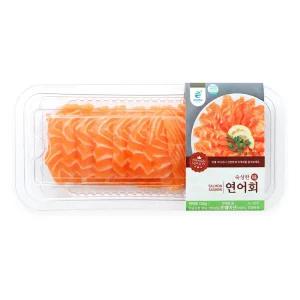 [은하수산]노르웨이 숙성 연어회 120g x 2팩 (소스포함)