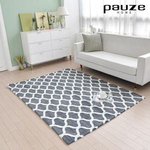 파우제 체인 카빙 극세사 카페트 170x230cm