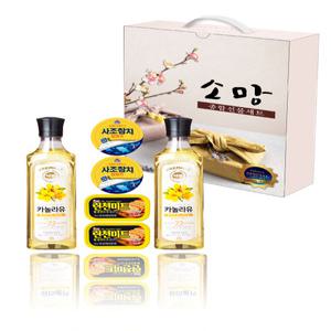 소망 종합선물세트6P 사조해표 런천미트 해바라기유 식용유 설날명절선물