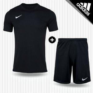 [아디다스]나이키 반팔+반바지세트 BV6708010_BV6855010 블랙_신