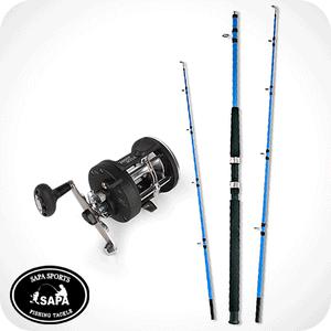 [싸파] 선상 우럭낚시 초특가세트-빅헌터 우럭낚시대+카운터 장구통릴/선상낚시,다운샷용/침선용/