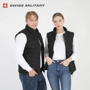 스위스밀리터리 발열조끼 겨울 온열 열선 조끼 HIVE-520