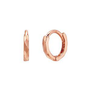 [모아르]14K 귀걸이 원터치 링 금귀걸이 컷팅 링 7mm