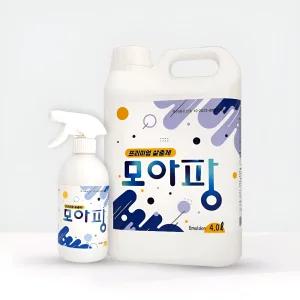 모아팡 가정용 만능 살충제 개미 거미 지네 파리 모기 진드기 바퀴벌레 캠핑 필수품 4L+500ml+깔때기 