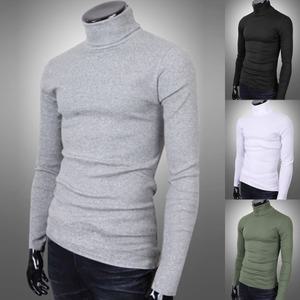 국내생산 40수 이중지 목폴라 터틀넥 쫄티 긴팔티 봄 가을 간절기 티셔츠