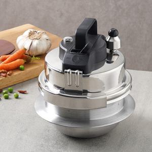 통3중 스텐 압력 가마솥 2인용 IH 인덕션 5분 누룽지 돌솥 솥밥