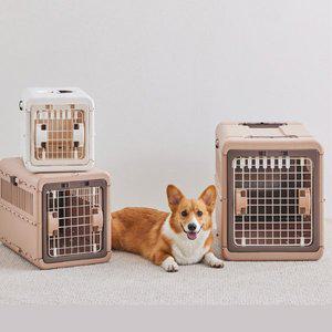 [리첼]릿첼 강아지 이동가방 애견 접이식 켄넬 이동장 케이지 캐리어 M