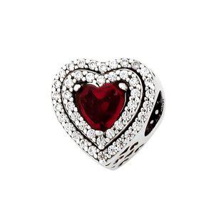 [판도라] 판도라 스파클링 레벨드 하트 참 799218C02