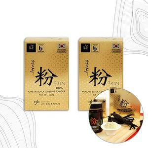 [굿소일] 고려 흑삼 구증구포 인삼 분말 금흑 220g