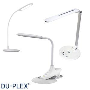 듀플렉스 LED 스탠드 침대독서등 스탠드형 클립형 램프 데스크 탁상용 학생용 사무실용
