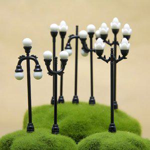 가로등 미니어쳐 모형 스몰월드 건축설계 조경 디오라마 장식 인테리어 프라모델 소품 피규어