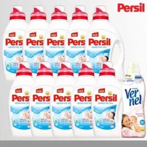 (일반/드럼 겸용)퍼실 센서티브젤 1.35LX10+버넬 센서티브