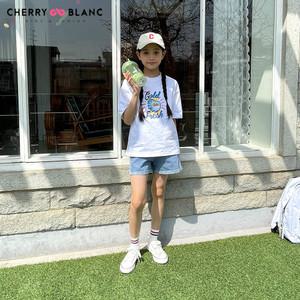 [체리블랑] 체리블랑 콜드티셔츠 여아,키즈,주니어