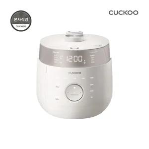 본사직영) 쿠쿠 6인용 트윈프레셔 저당 IH전기압력밥솥 그레이스 화이트 CRP-LHLR0610FGWM