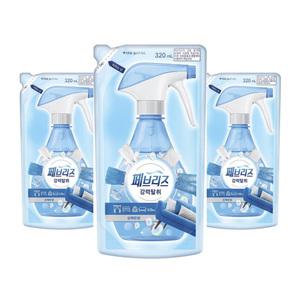 페브리즈 섬유탈취제 리필 320ml 3개입 (강력탈취/상쾌한향)