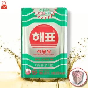 해표 식용유 18L 업소용 콩기름 대두유