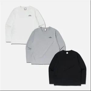 [아이더](마산점) 출고가 59,000원 DMU23207 남성 베이직 라운드 티셔츠 제이드 α 긴팔 라운드 티셔츠