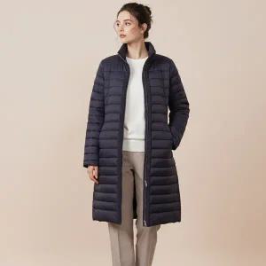 [롯데백화점]샐리 시보리 하이넥 경량 롱패딩_I3D-IPD001