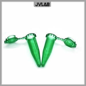 마이크로 튜브 원심분리기, 실험실 하단 팁, 녹색 색상, 체중계 잠금 커버 500/PK, 1.5ml