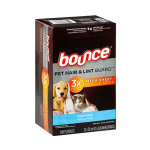 바운스 펫 애완동물 털 제거 드라이시트 건조기70매