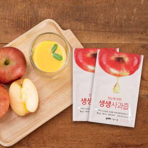 [충주씨샵_시골내음]첫눈에 반한 생생 사과즙(110ml×10포)