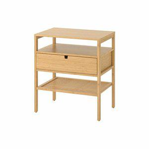 [마켓비]이케아 NORDKISA 노르드키사 침대협탁 대형 60x40cm/사이드테이블/보조테이블
