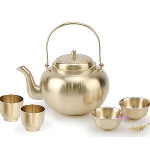 유기 한정식 술잔 주전자 약주 놋쇠 소주잔 전통 방짜 방자 놋그릇rst262