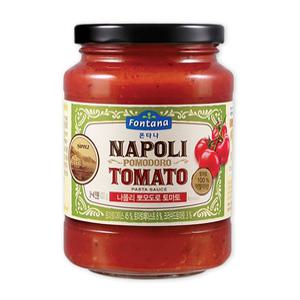 파스타소스 폰타나 토마토파스타 나폴리 뽀모도로 토마토 430G 1개