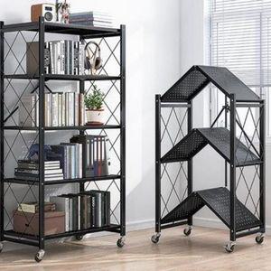 원터치 철제 접이식 폴딩 이동 선반 수납장다용도선반