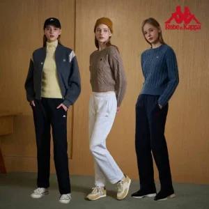 [카파] 스트레이트 기모팬츠 여성 3종세트