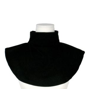 남자 여자 페이크 목폴라 넥워머 검정 겨울 레이어드 반 목티