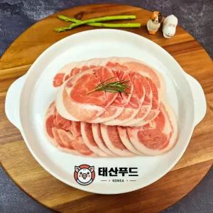 태산푸드 국산 김해 돼지 뒷고기 특수부위 뽈항정살 돈두롤 500g 꽃대패 뽈항정