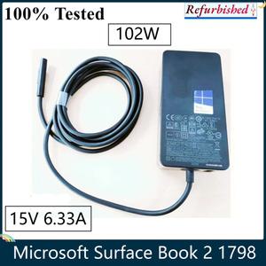 LSC 마이크로소프트 서피스북 2 1798 디스플레이 전원 어댑터 프로 고속 충전 태블릿 노트북 충전기 라인 1