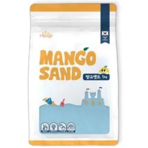 키즈망고 망고샌드 모래놀이 1kg 블루 실내 모래놀이