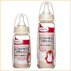 쭈쭈베이비 크리스탈 유리젖병 240ml 용품