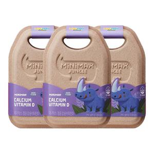 미니막스정글 칼슘비타민D, 60구미, 3개