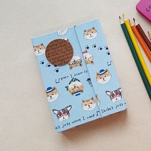 [셀통] 13 바인더다이어리 DIY KIT 시바와친구들,스카이[속지포함/약 100X145X28mm] 바인더링