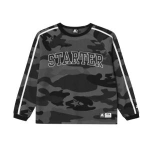 [스타터 블랙라벨] 카모스타 와플 롱 슬리브 (블랙) SA243ILS13_BLK